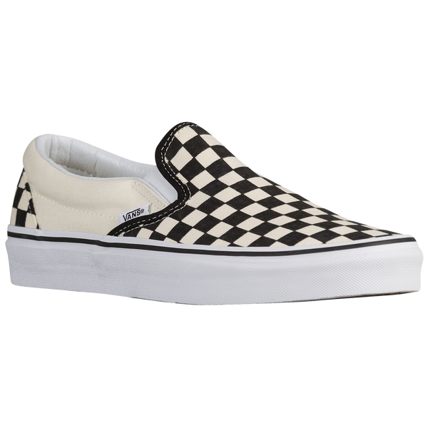 Vans Classic Slip On - Men's - White/Black