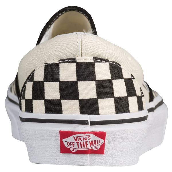 Vans Classic Slip On - Men's - White/Black - Image 3