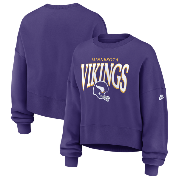Nike NFL Vikings Crew - Women's - Purple
