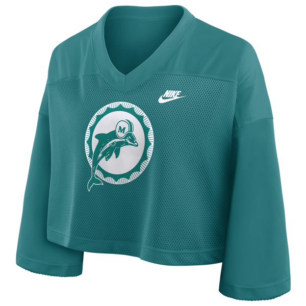 Nike NFL Dolphins Jersey - Women's - Green - Image 2