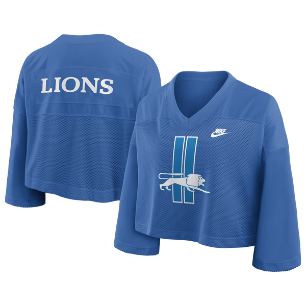 Nike NFL Lions Jersey - Women's - Blue