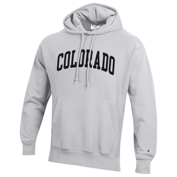 Champion NCAA University of Colorado Rev Weave Hoodie - Men's - Gray