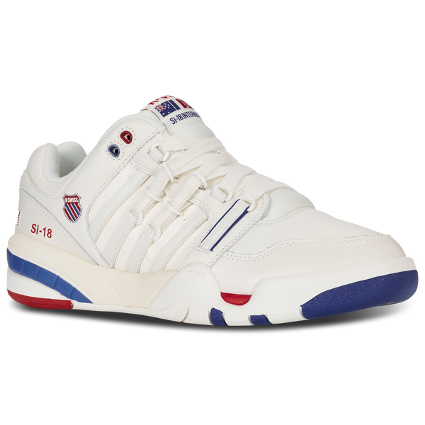 K-Swiss SI-18 International Heritage - Men's - Classic Blue/Brilliant White/Red - Image 6