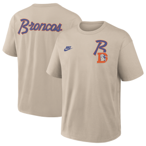Nike NFL Broncos Rewind T-Shirt - Men's - Beige
