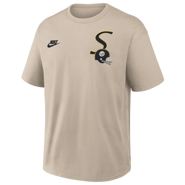 Nike NFL 49ers Rewind T-Shirt - Men's - Beige - Image 2