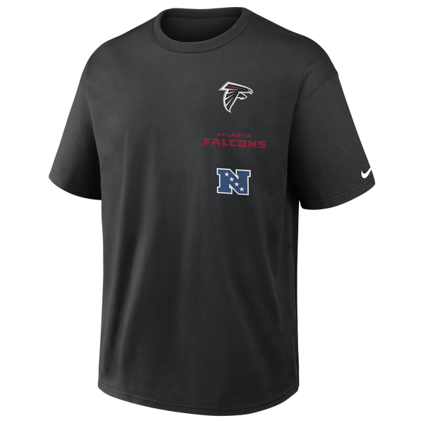 Nike NFL Falcons Primetime T-Shirt - Men's - Black - Image 2