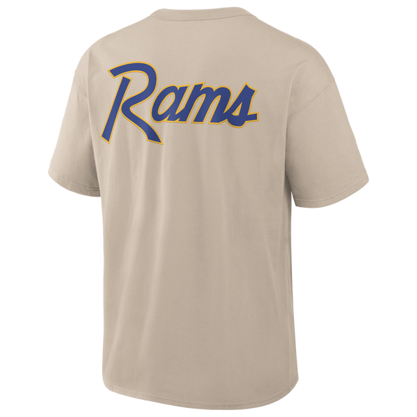 Nike NFL Rams Short Sleeve T-Shirt - Men's - Beige - Image 3