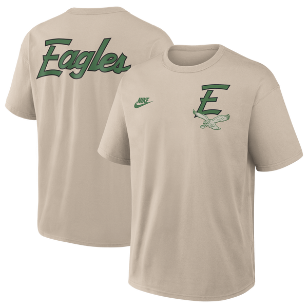 Nike NFL Eagles Short Sleeve T-Shirt - Men's - Beige