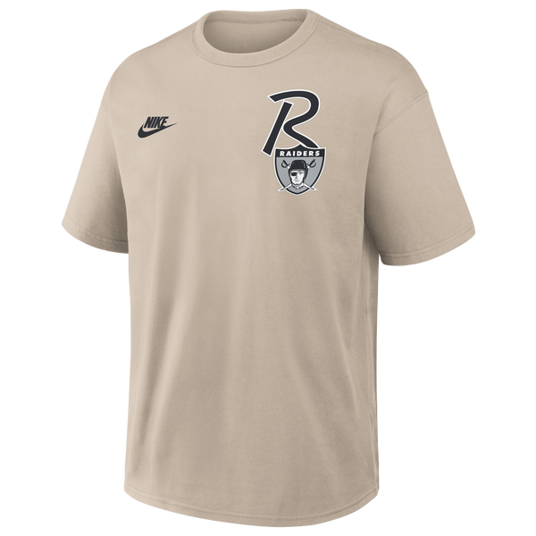 Nike NFL Raiders Rewind T-Shirt - Men's - Beige - Image 2