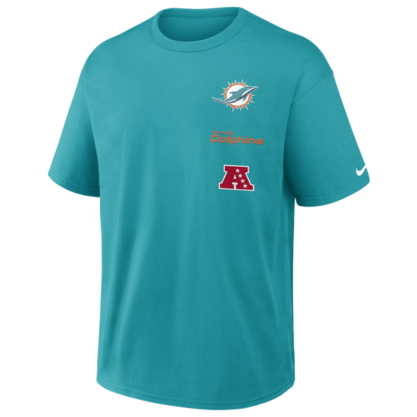 Nike NFL Dolphins Short Sleeve T-Shirt - Men's - Teal - Image 2