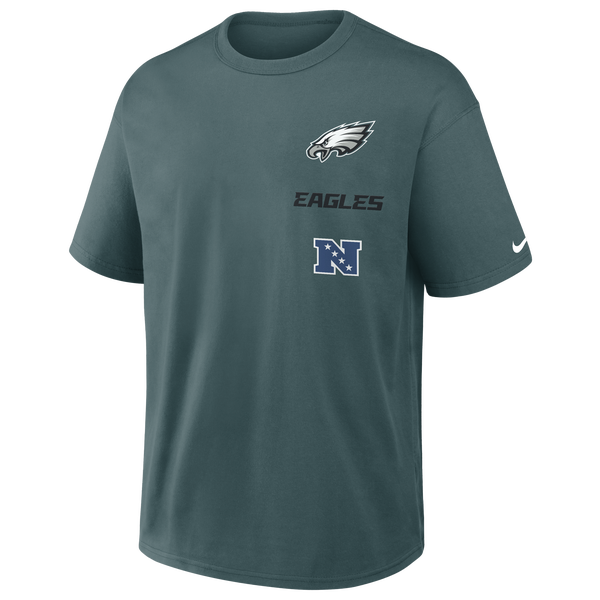 Nike NFL Eagles Short Sleeve T-Shirt - Men's - Teal - Image 2