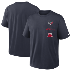 Nike NFL Texans Short Sleeve T-Shirt - Men's - Blue