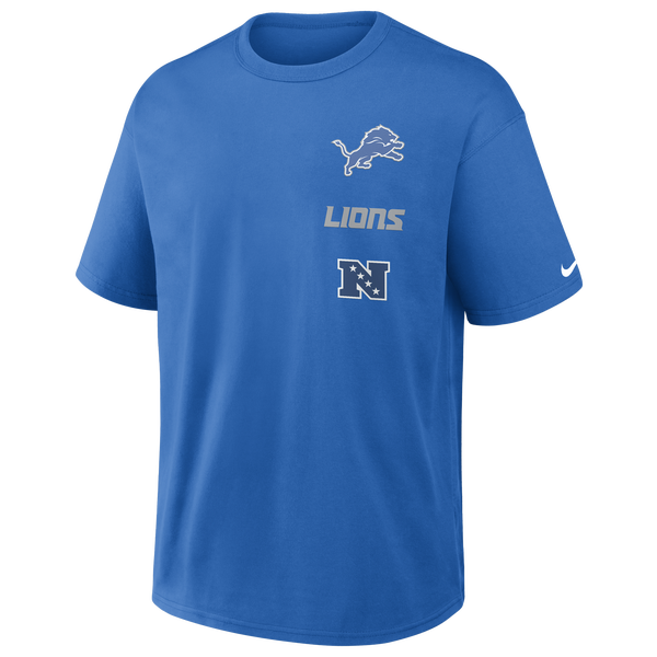 Nike NFL Lions Primetime T-Shirt - Men's - Blue - Image 2