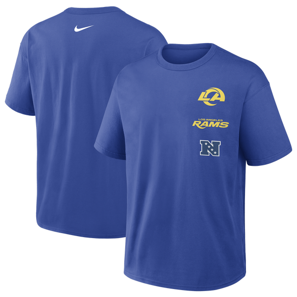 Nike NFL Rams Short Sleeve T-Shirt - Men's - Blue