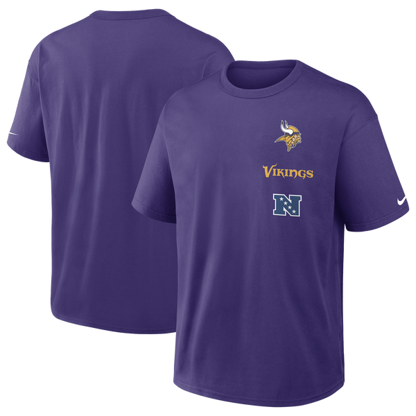 Nike NFL Vikings Primetime T-Shirt - Men's - Purple