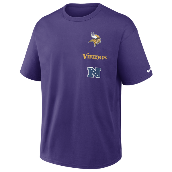 Nike NFL Vikings Primetime T-Shirt - Men's - Purple - Image 2