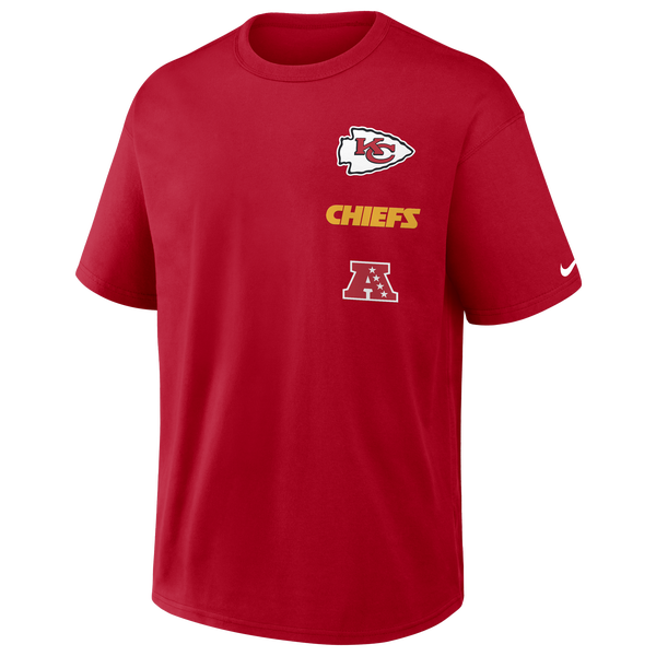 Nike NFL Chiefs Short Sleeve T-Shirt - Men's - Red - Image 2