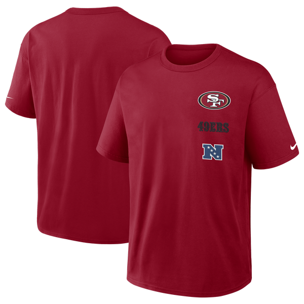 Nike NFL 49ers Primetime T-Shirt - Men's - Red