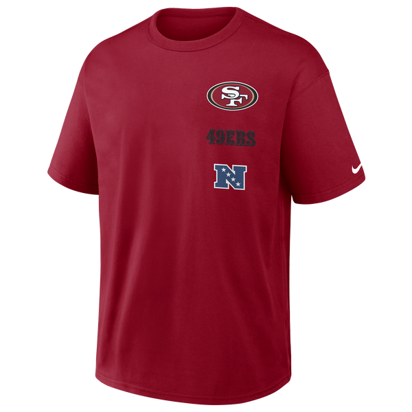 Nike NFL 49ers Primetime T-Shirt - Men's - Red - Image 2