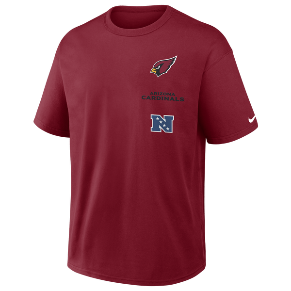Nike NFL Cardinals Short Sleeve T-Shirt - Men's - Red - Image 2