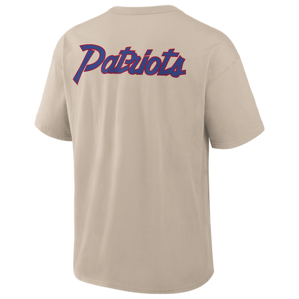 Nike NFL Patriots Short Sleeve T-Shirt - Men's - Beige - Image 3