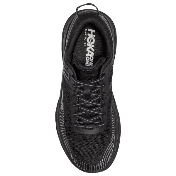 HOKA Bondi 7 - Men's - Black/Black - Image 4