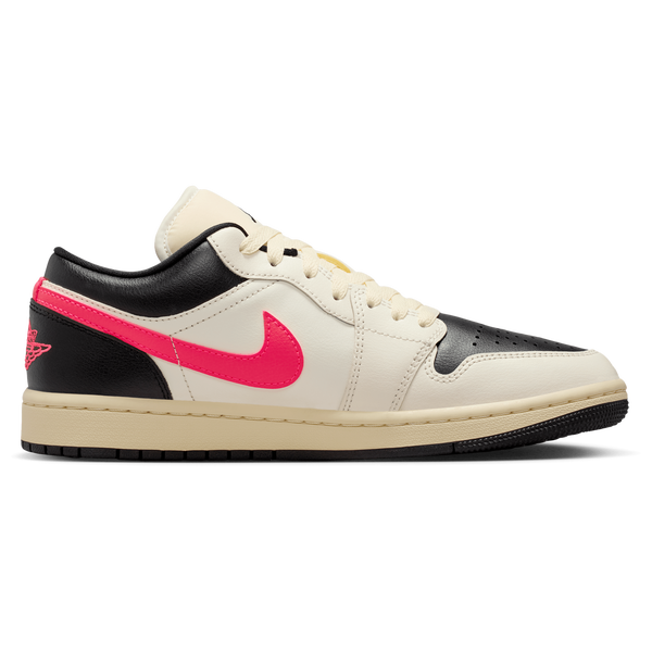 Jordan AJ 1 Low - Women's - Pale Ivory/Racer Pink