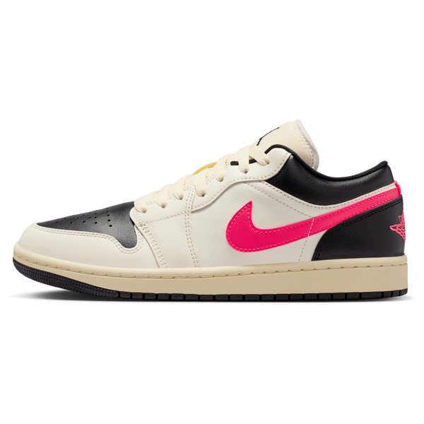 Jordan AJ 1 Low - Women's - Pale Ivory/Racer Pink - Image 2