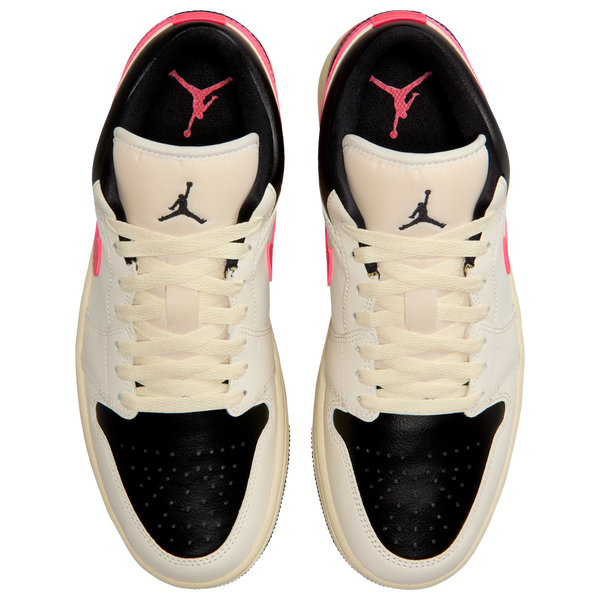 Jordan AJ 1 Low - Women's - Pale Ivory/Racer Pink - Image 4
