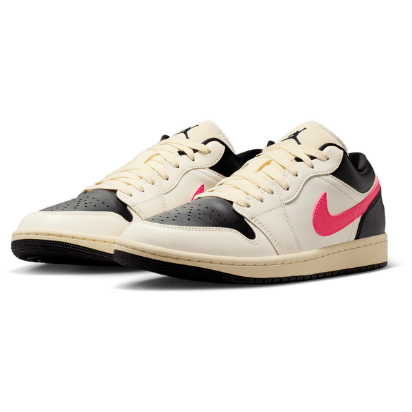 Jordan AJ 1 Low - Women's - Pale Ivory/Racer Pink - Image 6