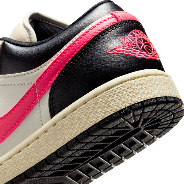 Jordan AJ 1 Low - Women's - Pale Ivory/Racer Pink - Image 8