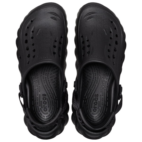 Crocs Echo Clogs - Women's - Black/Black - Image 4
