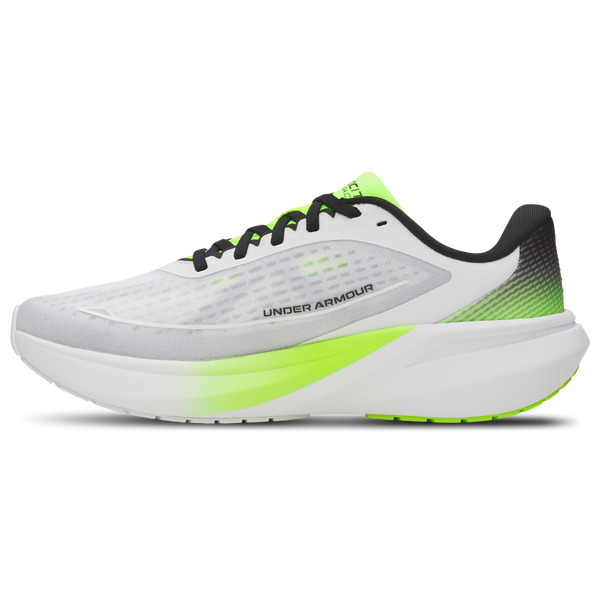 Under Armour Velociti Pace - Men's - White/Yellow/Black - Image 2