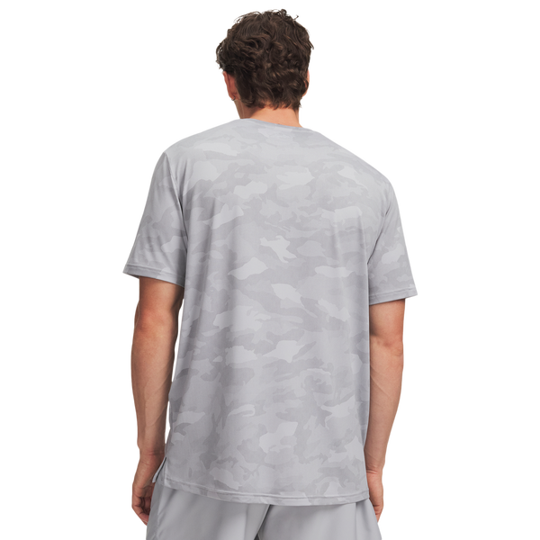 Under Armour Vanish Energy Printed SS - Men's - Gray/Gray - Image 2