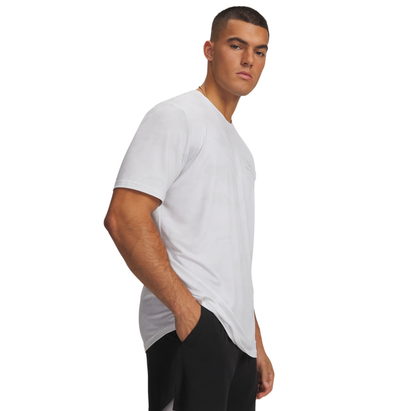Under Armour Vanish Energy Printed SS - Men's - Gray/Gray/White