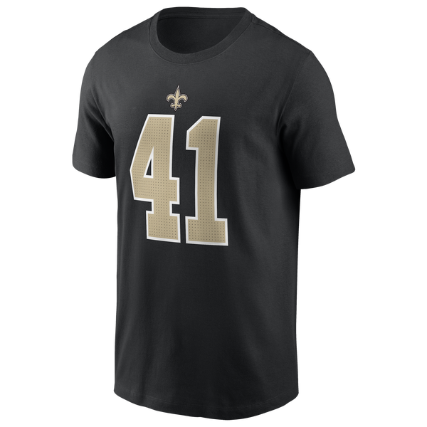Nike NFL Saints Name & Number T-Shirt - Men's - Black - Image 2
