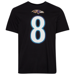Nike Ravens Team Name T-Shirt - Men's - Black
