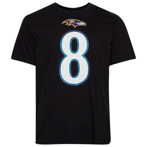 Nike Ravens Team Name T-Shirt - Men's - Black