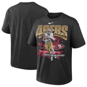 Nike 49ers Oversized Player T-Shirt - Men's - Black