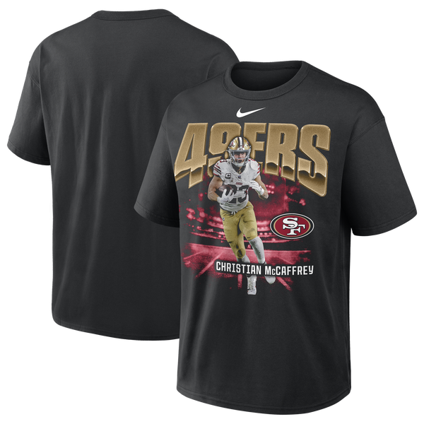 Nike 49ers Oversized Player T-Shirt - Men's - Black