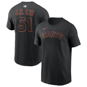 Nike Giants Name & Number T-Shirt - Men's - Black