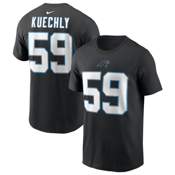 Nike Panthers Luke Kuechly Retired Player T-Shirt - Men's - Black