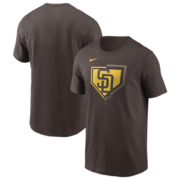 Nike San Diego Padres Icon T-Shirt - Men's - Dark Cinder