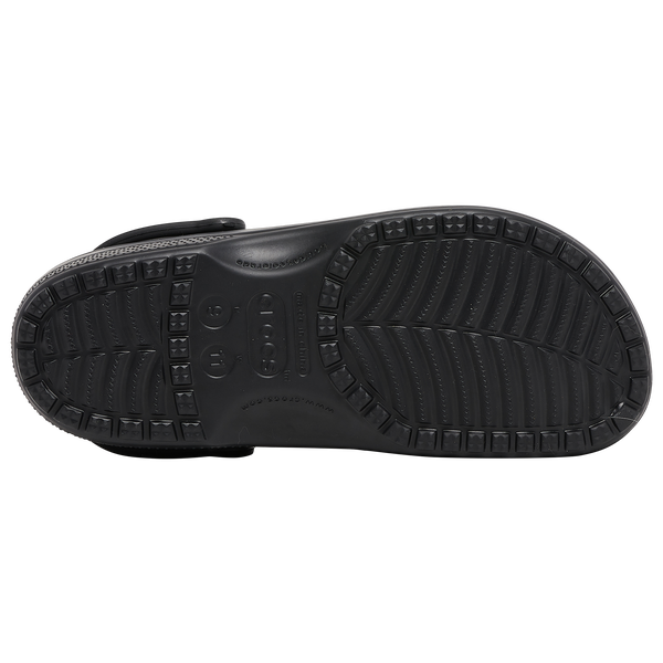 Crocs Classic Clogs - Men's - Black/Black - Image 5