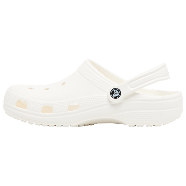 Crocs Classic Clogs - Women's - White/White - Image 3