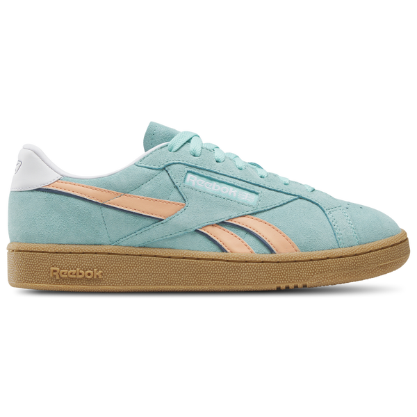 Reebok Club C Grounds Uk - Men's - Ai Aqua/Sunkissed Orange/Gum