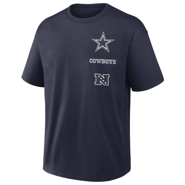 Nike Cowboys Primetime Short Sleeve T-Shirt - Men's - Navy - Image 2