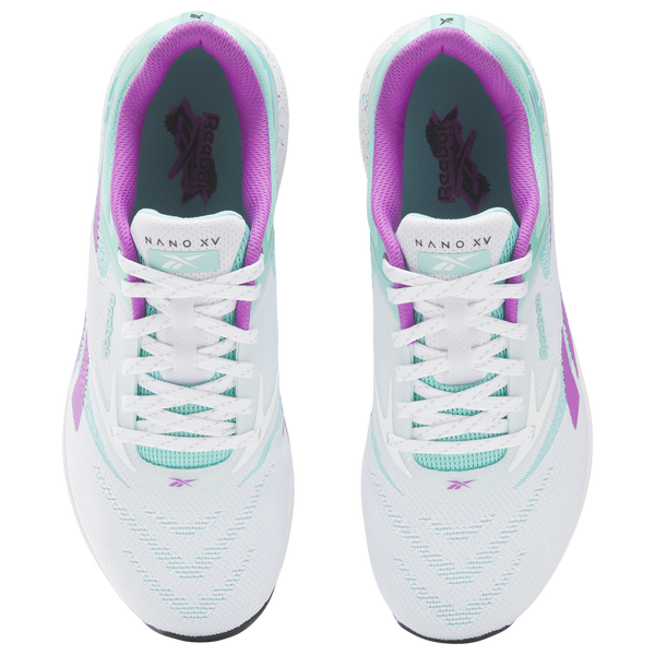 Reebok Nano X5 - Men's - Purple Rave/Ai Aqua/Ftw White - Image 4