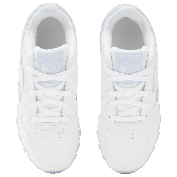 Reebok Classic Leather Step N Flash - Girls' Preschool - Y2k Blue/White - Image 3