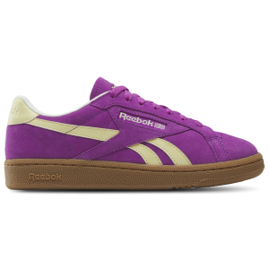 Reebok Club C Grounds UK - Women's - Purple Rave/Chalk/Bleached Yellow
